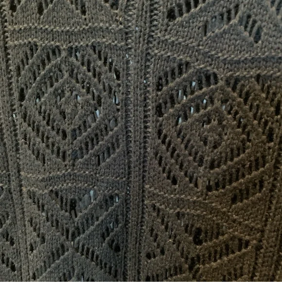 DOKOTOO Crochet Hollow Out 3/4 Sleeve Pullover Off Shoulder Sweater XXL - Picture 8 of 11